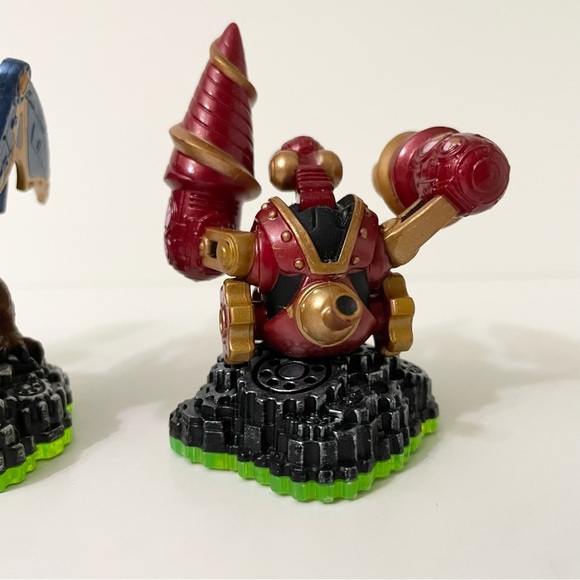 Lot of 4 Skylanders Trigger Happy Drill Sergeant Drobot Sprocket - Picture 2 of 16